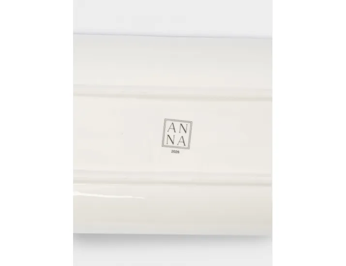 Блюдо 34х13 см прямоугольное красная Лошадка у елки Anna Lafarg Festival