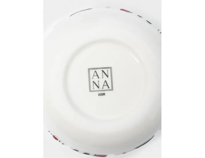 Кружка 400 мл 2 шт зеленая/красная Олень и Кот Anna Lafarg New year