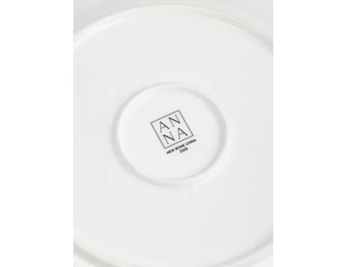 Тарелка обеденная 27 см белая Елка Anna Lafarg Miracle