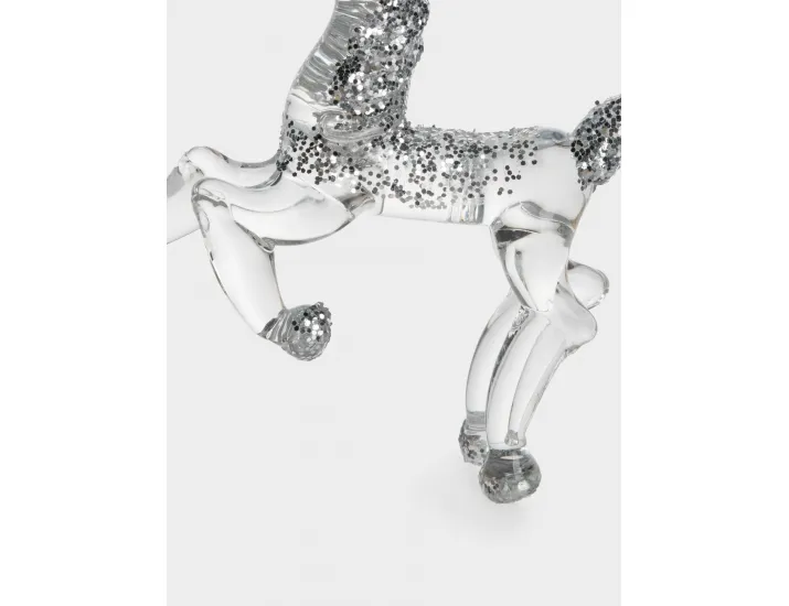 Статуэтка 10х7 см серебристая Лошадка Anna Lafarg Horse