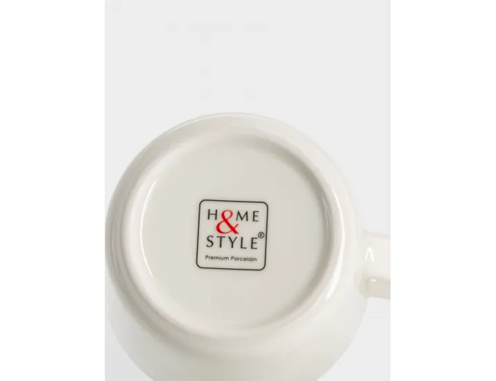 Кружка 450 мл коралловая Home & Style Frost