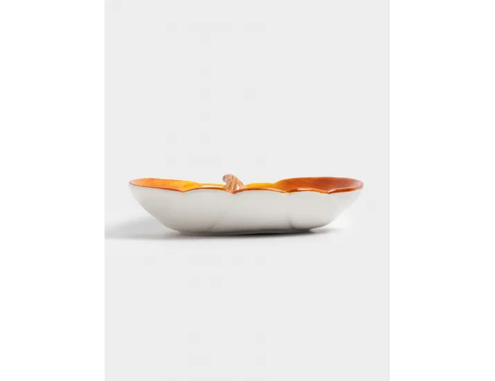 Блюдо 23 см оранжевое Тыква Anna Lafarg Bright pumpkin