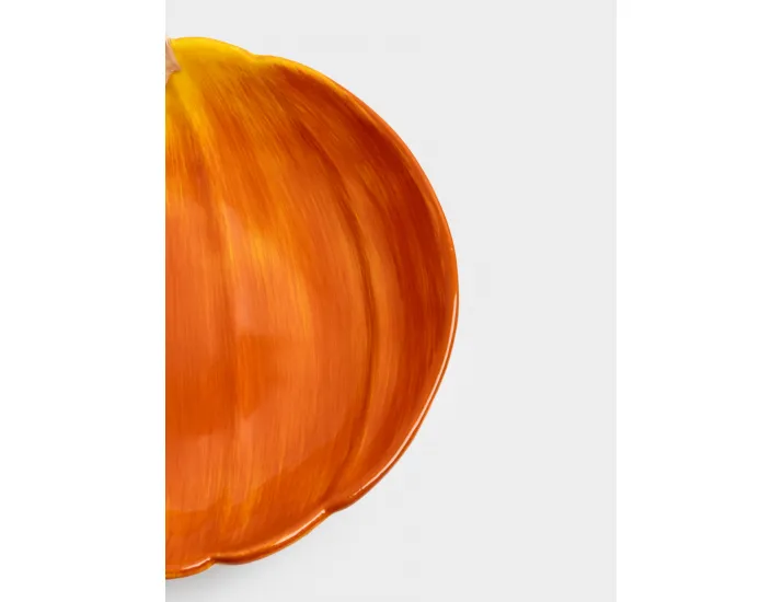 Блюдо 23 см оранжевое Тыква Anna Lafarg Bright pumpkin