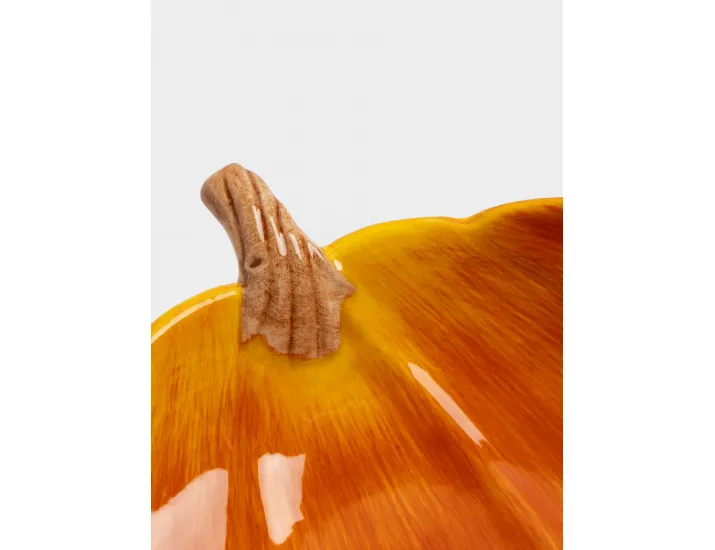 Блюдо 23 см оранжевое Тыква Anna Lafarg Bright pumpkin
