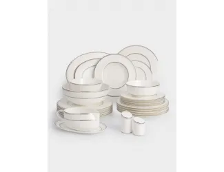 Сервиз обеденный, 6 перс, 27 пр, Жемчуг