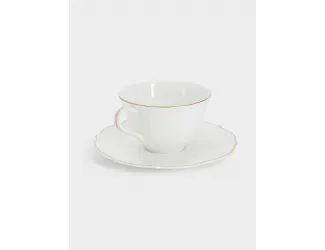 Чашка с блюдцем, 250 мл, Лотос