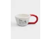 Кружка 350 мл бело-красная Кот Anna Lafarg Eccentric
