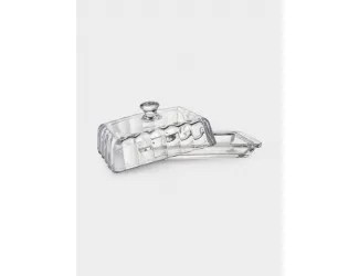 Масленка, 17х11х8 см, стекло, Grand