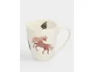 Кружка 320 мл белая Лошадка у елки Anna Lafarg Child holiday