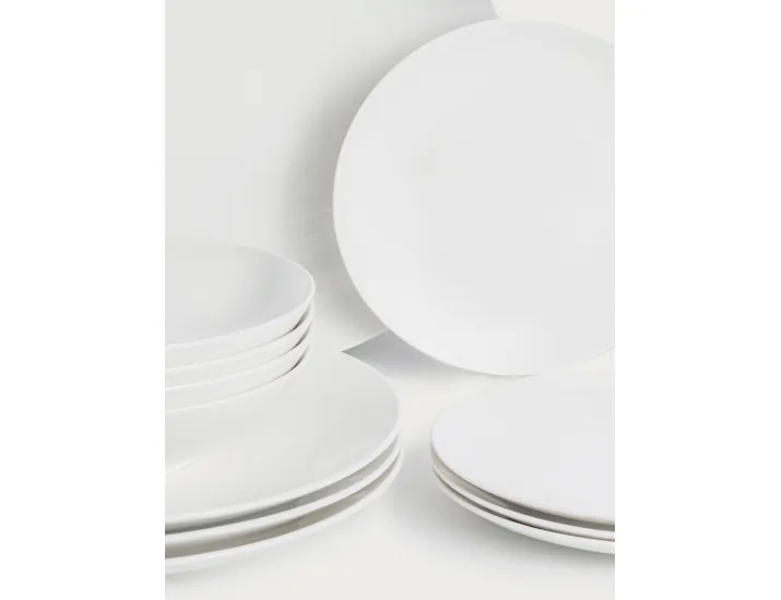 Сервиз обеденный 4 персоны 12 предметов белый Maxwell & Williams White Basics