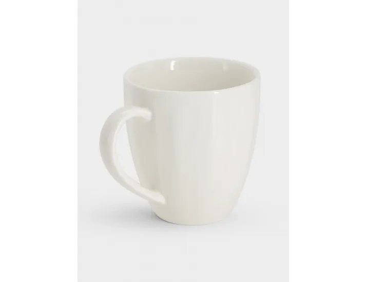 Кружка 320 мл белая Волны Home & Style Floral