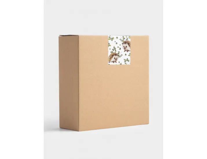 Блюдо 20х17 см зеленое Еж на листе Anna Lafarg Autumn forest