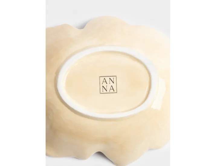 Блюдо 20х17 см зеленое Еж на листе Anna Lafarg Autumn forest