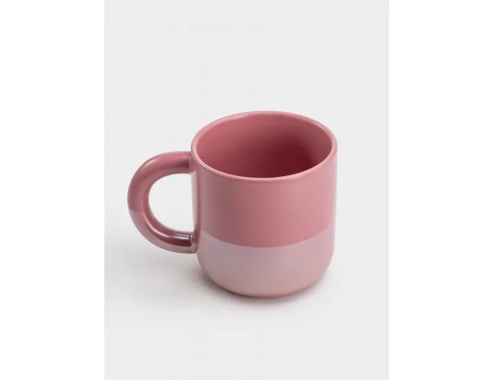 Кружка 350 мл тёмно-розовая Maxwell & Williams Горизонт