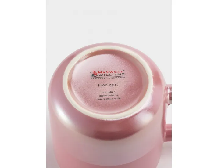 Кружка 350 мл тёмно-розовая Maxwell & Williams Горизонт