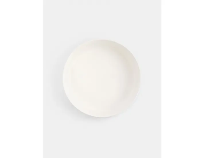 Блюдо 23х6 см с бортами белое Цветы и листья Anna Lafarg Primrose