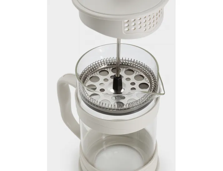 Френч-пресс 850 мл молочный Anna Lafarg Visual