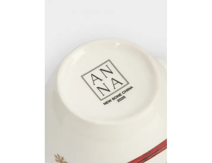 Кружка 380 мл белая Лошадка и елка Anna Lafarg Miracle