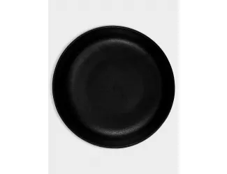 Салатник, 27х8 см, 2,5 л, фарфор P, черный, матовый, Caviar Black