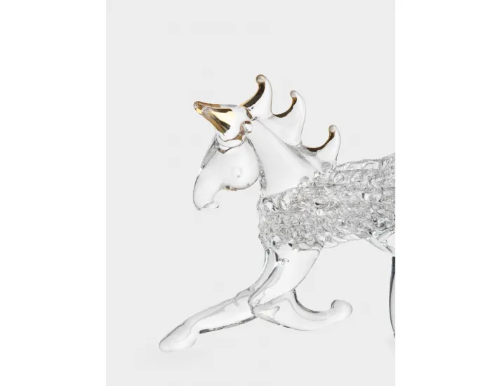 Статуэтка 8х9 см золотистая Лошадка Anna Lafarg Horse
