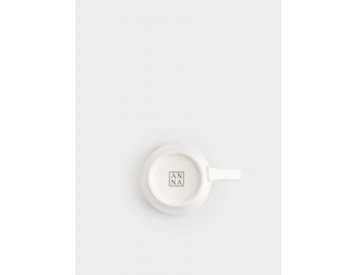 Кружка 350 мл Коричневые цветы Anna Lafarg Burgundy