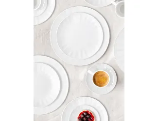 Сахарница 0,3 л белая Волны Home & Style Floral