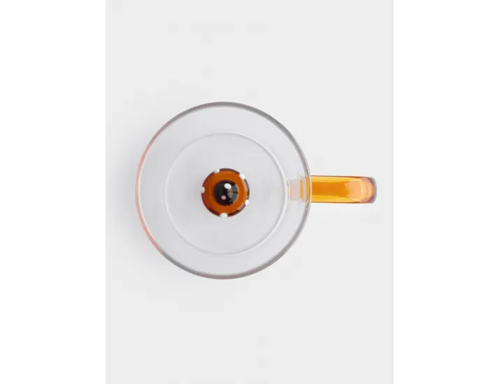 Кружка 400 мл коричневая ручка Гриб Anna Lafarg Autumn forest