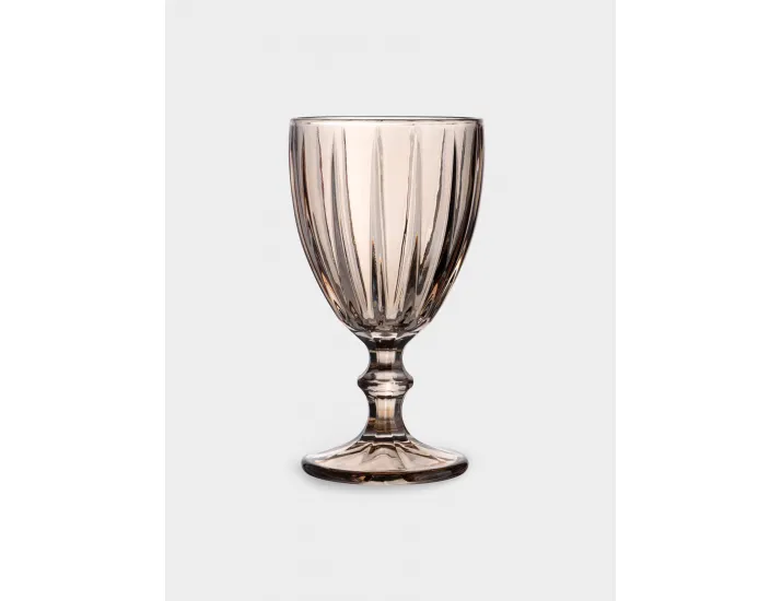 Бокал-кубок для вина 300 мл коричневый Anna Lafarg Vivaldi