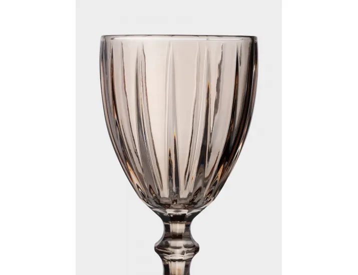 Бокал-кубок для вина 300 мл коричневый Anna Lafarg Vivaldi