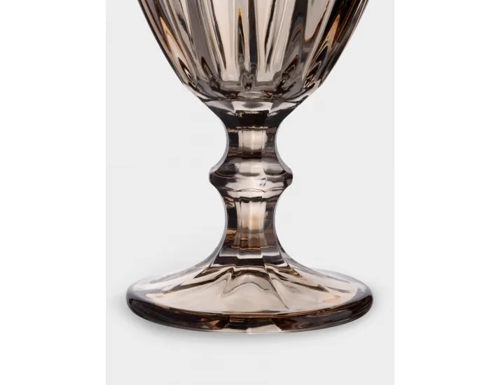 Бокал-кубок для вина 300 мл коричневый Anna Lafarg Vivaldi