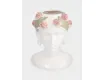 Ваза для цветов 30 см молочная Женщина с тюльпанами Anna Lafarg Tulip