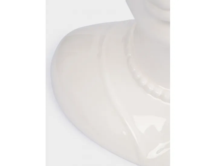 Ваза для цветов 30 см молочная Женщина с тюльпанами Anna Lafarg Tulip