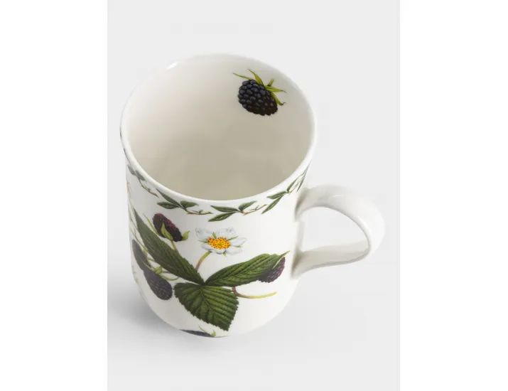 Кружка 300 мл белая Ежевика Maxwell & Williams Orchard Fruits
