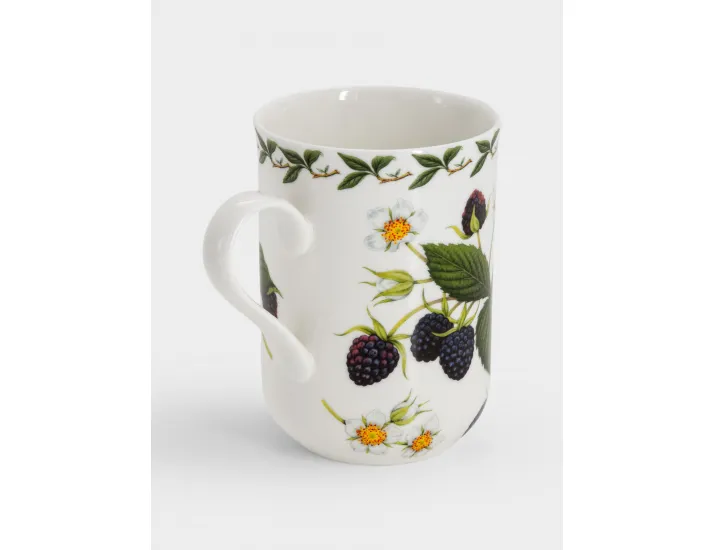 Кружка 300 мл белая Ежевика Maxwell & Williams Orchard Fruits