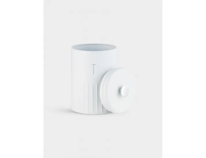 Набор банок для сыпучих продуктов 3 предмета 1.35 л h17 см белые Maxwell & Williams Astor