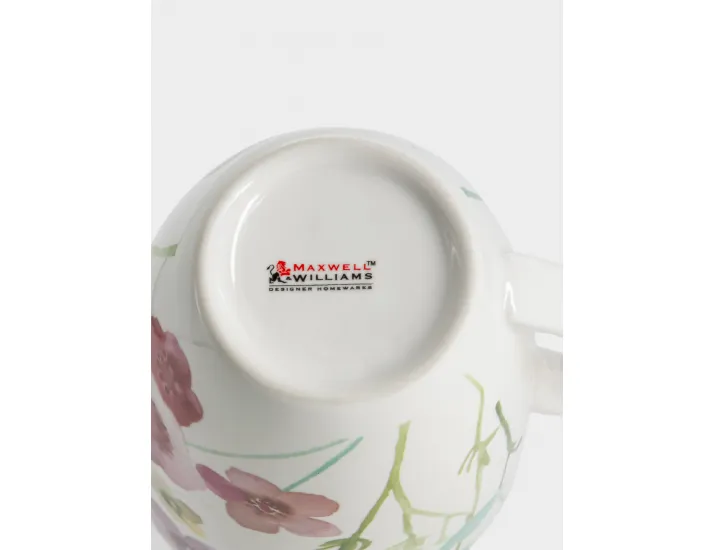 Кружка 420 мл белая Цветы Maxwell & Williams Wildwood