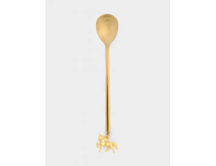 Ложка десертная 15 см 2 шт шампань Лошадь Anna Lafarg Horse