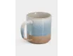Кружка 370 мл бежево-голубая в крапинку Home & Style Azurro