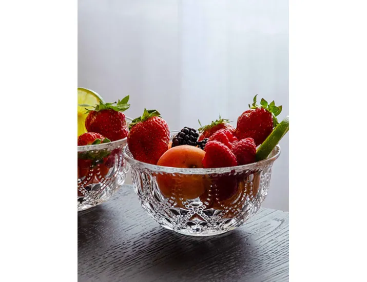 Набор салатников 4 предмета 400 мл 13 см прозрачные WD Lifestyle Dubai