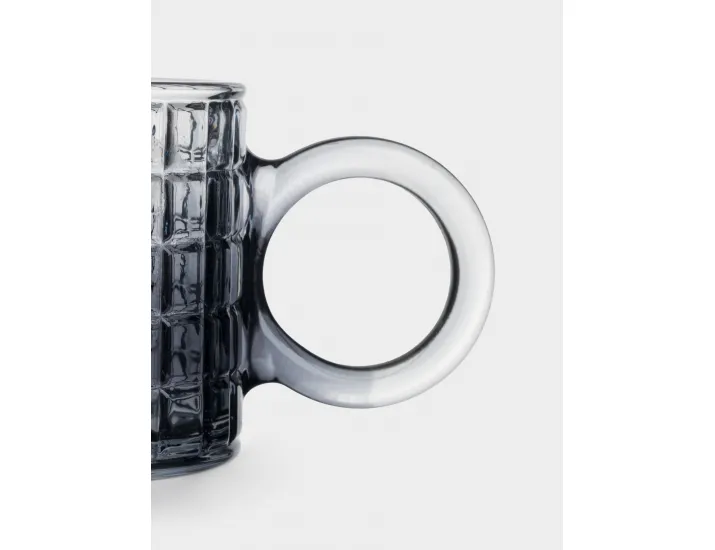 Кружка 300 мл серая Anna Lafarg Квадраты