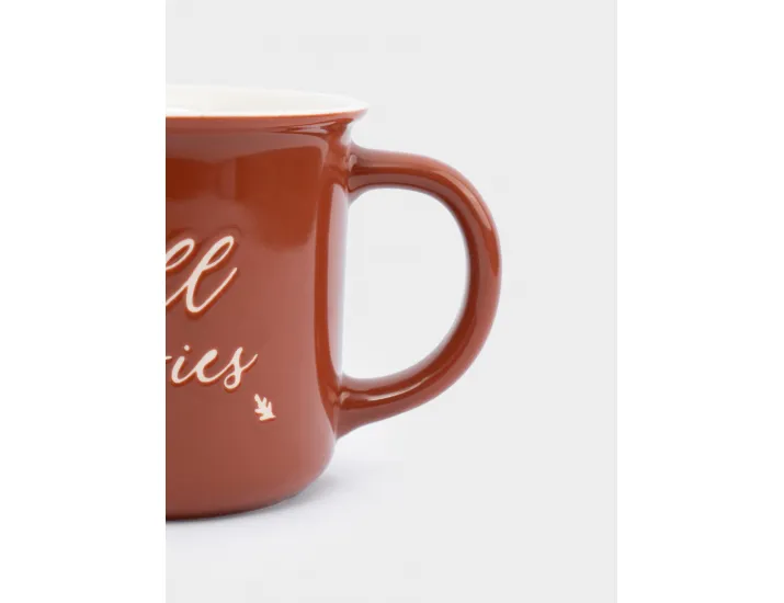 Кружка 370 мл оранжевая Anna Lafarg Fall stories Autumn