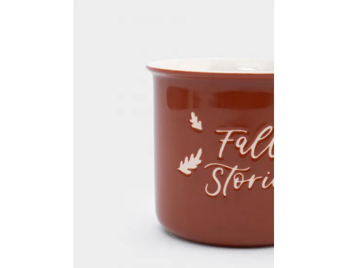 Кружка 370 мл оранжевая Anna Lafarg Fall stories Autumn