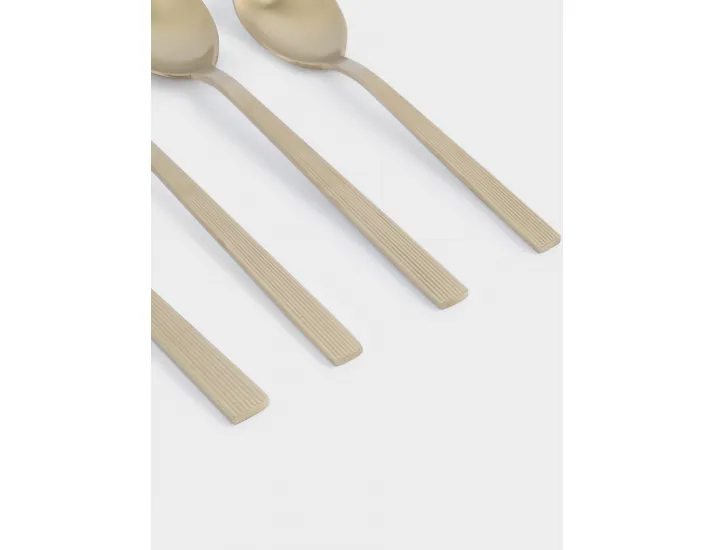 Столовые приборы 6 персон 24 предмета золотистые Anna Lafarg Beijing