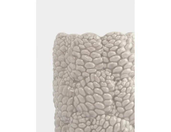 Ваза для цветов 22 см бежево-молочная Шишки Anna Lafarg Pinecone