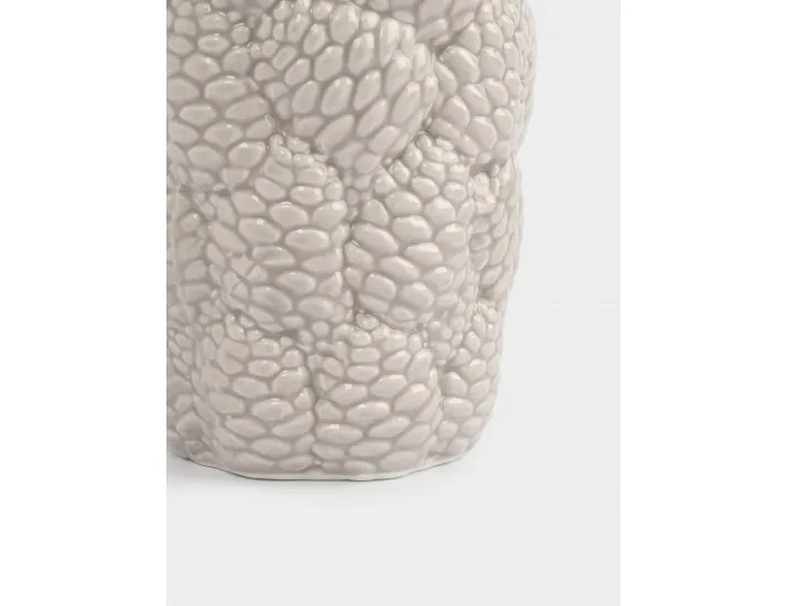 Ваза для цветов 22 см бежево-молочная Шишки Anna Lafarg Pinecone