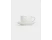 Чашка с блюдцем 100 мл белая Maxwell & Williams Кашемир