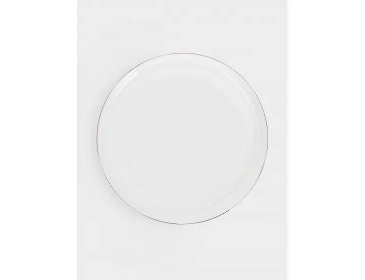 Набор обеденный 4 персоны 12 предметов белый с золотистым кантом Maxwell & Williams Кашемир Голд