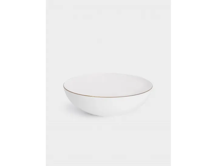 Набор обеденный 4 персоны 12 предметов белый с золотистым кантом Maxwell & Williams Кашемир Голд