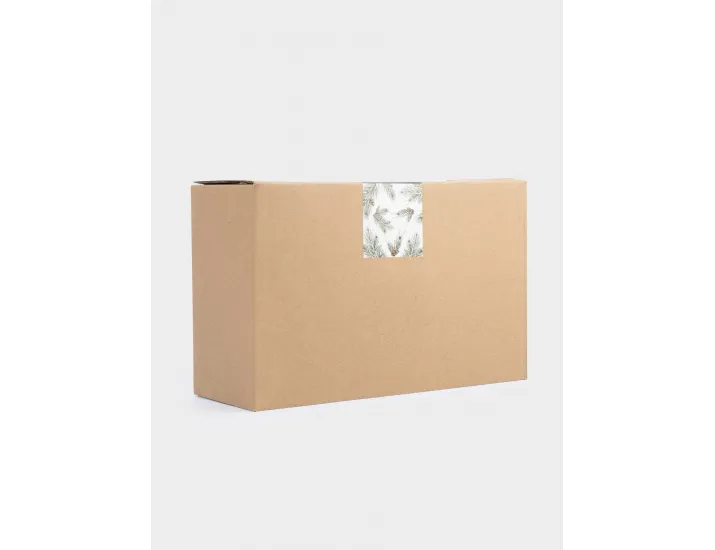 Ваза для фруктов 26х10 см зеленая Anna Lafarg Шишки на еловой ветке Fir branch