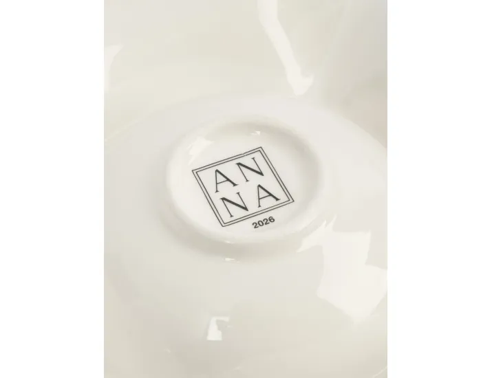 Менажница 25 см 5 отделений зеленая Лошадка у елки Anna Lafarg Festival